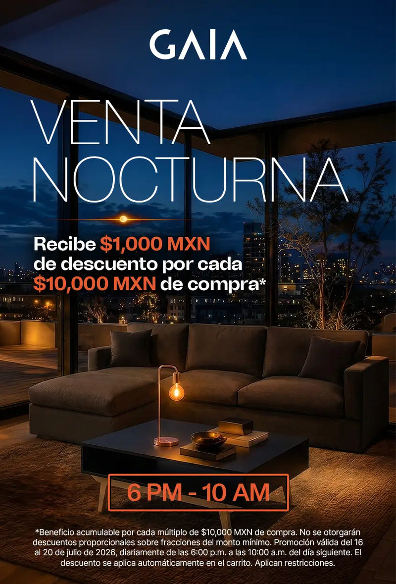 Ofertas y Cupones GAIA Design | Descuentos en Muebles