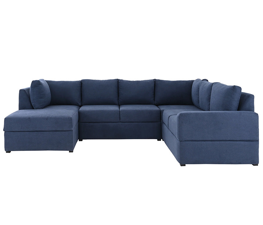 Sala modular izquierda Amil en color azul