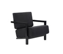 Sillón Duo en color negro con diseño minimalista, cómodo y funcional, ideal para cualquier espacio de tu hogar.