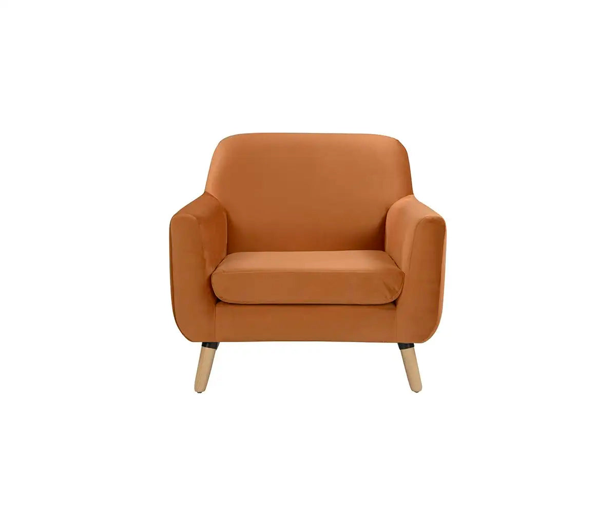 Sillón Jitotol  en acabado terciopelo