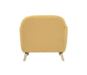 Sillon San Blas con Patas de Madera en Acabado encino