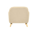Sillon San Blas con Patas de Madera en Acabado encino