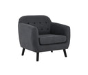 Sillon San Blas con Patas de Madera en Acabado encino