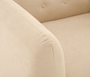 Sillon San Blas con Patas de Madera en Acabado nogal