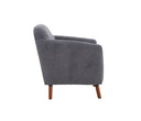 Sillon San Blas con Patas de Madera en Acabado nogal