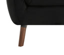 Sillon San Blas con Patas de Madera en Acabado nogal