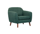 Sillon San Blas con Patas de Madera en Acabado nogal