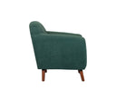 Sillon San Blas con Patas de Madera en Acabado nogal