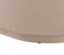 Sillón Toscana Base tapizada en tono taupe