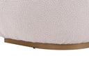 Sillón Toscana de GAIA en color blanco hueso, con un diseño moderno y acogedor que resalta su forma redondeada y textura suave.