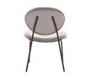 Silla Pisa con pata en acabado color negro