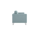 Sofa 3 cuerpos Yoco con Patas de Madera en Acabado negro