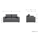Sofa 2 cuerpos Ocampos