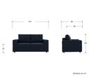 Sofa 2 cuerpos Ocampos