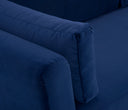 Sofa 3 cuerpos Levanto con Patas de Madera en Acabado nogal