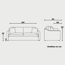medidas sofa 3 cuerpos marie