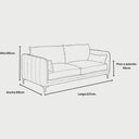 medidas sofa 3 cuerpos marina