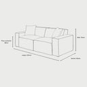Sofa 3 cuerpos Otto