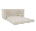 Sofa cama Basil con Patas de madera natural con acabado barnizado