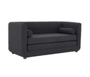 Sofa cama Basil con Patas de Madera en Acabado Nogal