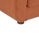 Sofa cama Basil con Patas de Madera en Acabado Nogal