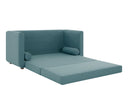 Sofa cama Basil con Patas de Madera en Acabado Nogal