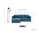 Sofa cama Yamanik izquierdo