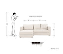 Sofa cama Yamanik izquierdo