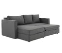 Sofa cama Yamanik izquierdo