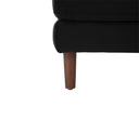Taburete Levanto con Patas de Madera en Acabado nogal