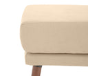 Taburete San Blas con Patas de Madera en Acabado nogal