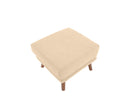 Taburete San Blas con Patas de Madera en Acabado nogal