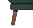 Taburete San Blas con Patas de Madera en Acabado nogal