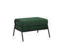 Taburete Tuxama en color verde, con un diseño moderno y cómodo, ideal para cualquier espacio como cocina o salón.