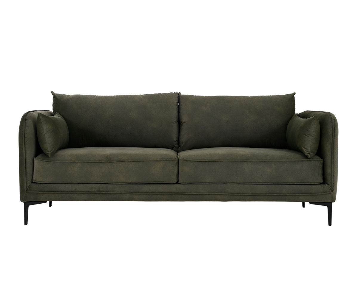 Sofá 3 cuerpos Marina Verde olivo