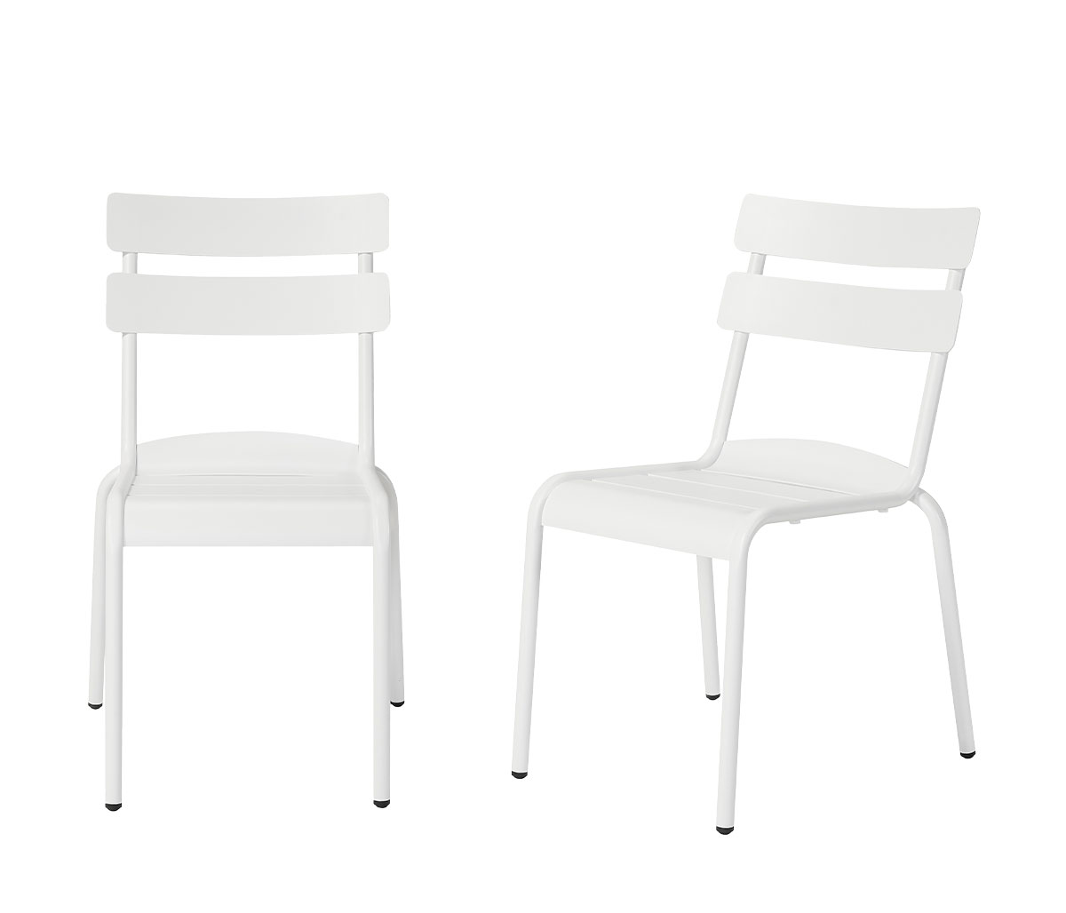 Set de 2 sillas Torino sin brazo 