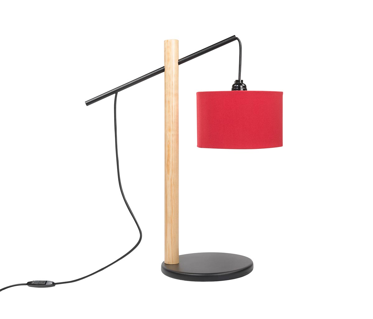 Lámpara de mesa Mapachín - Rojo