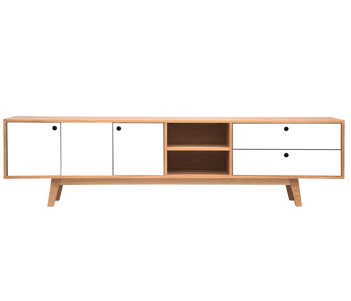 Mueble para tv Evo 200 cm - Blanco