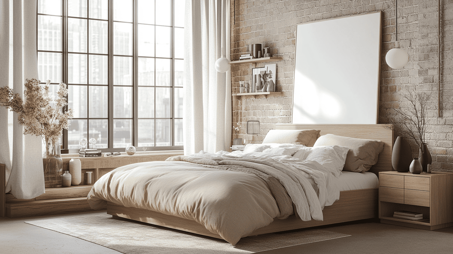 Sala de depa multifunción con estilo minimalista